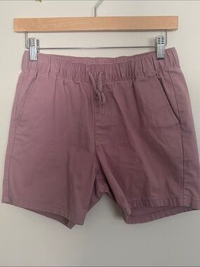 ASOS Pink Elastic Waist Shorts